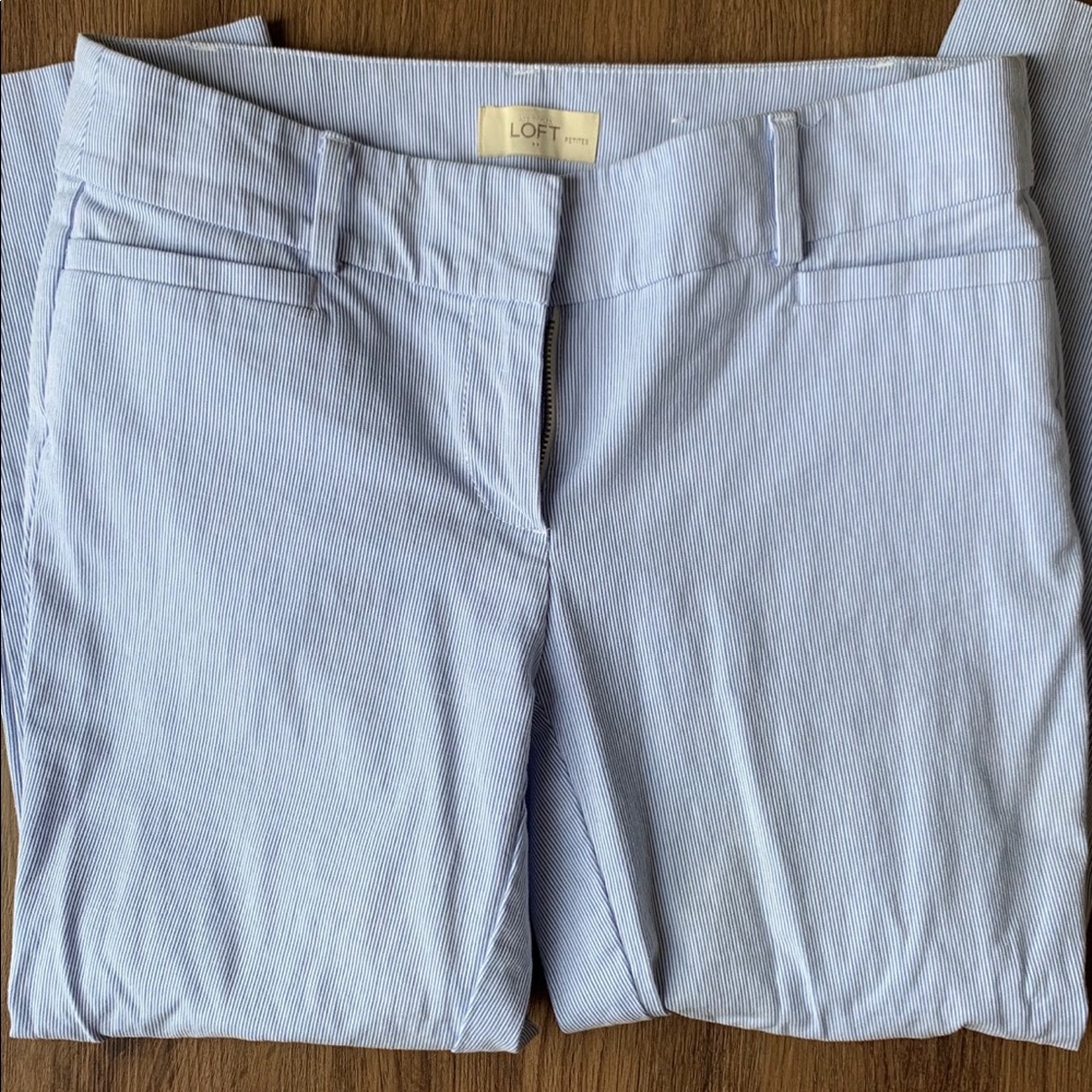 Seersucker pants